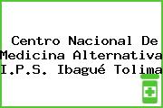 Centro Nacional De Medicina Alternativa I.P.S. Ibagué Tolima