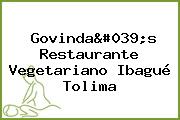 Govinda's Restaurante Vegetariano Ibagué Tolima