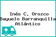 Inés C. Orozco Bayuelo Barranquilla Atlántico