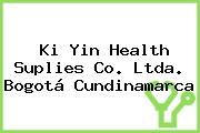 Ki Yin Health Suplies Co. Ltda. Bogotá Cundinamarca