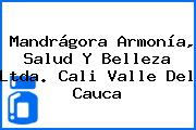 Mandrágora Armonía, Salud Y Belleza Ltda. Cali Valle Del Cauca