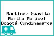 Martinez Guavita Martha Marisol Bogotá Cundinamarca
