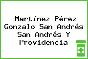 Martínez Pérez Gonzalo San Andrés San Andrés Y Providencia