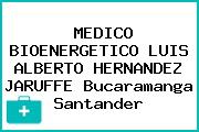 MEDICO BIOENERGETICO LUIS ALBERTO HERNANDEZ JARUFFE Bucaramanga Santander