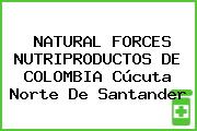 NATURAL FORCES NUTRIPRODUCTOS DE COLOMBIA Cúcuta Norte De Santander