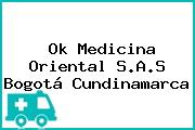 Ok Medicina Oriental S.A.S Bogotá Cundinamarca