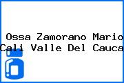 Ossa Zamorano Mario Cali Valle Del Cauca