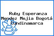 Ruby Esperanza Mendez Mejia Bogotá Cundinamarca