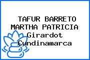 TAFUR BARRETO MARTHA PATRICIA Girardot Cundinamarca